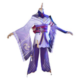 Genshin Impact Baal Raiden Shogun Cosplay Costume Outfits Halloween Carnival Suit