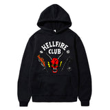 Stranger Things Season 4 the Hellfire Club Cosplay Hoodie 3D Printed Hooded Sweatshirt Men Women Casual Streetwear Pullover