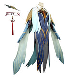 Genshin Impact Cloud Retainer Cosplay Costume Halloween Carnival Party Disguise Suit