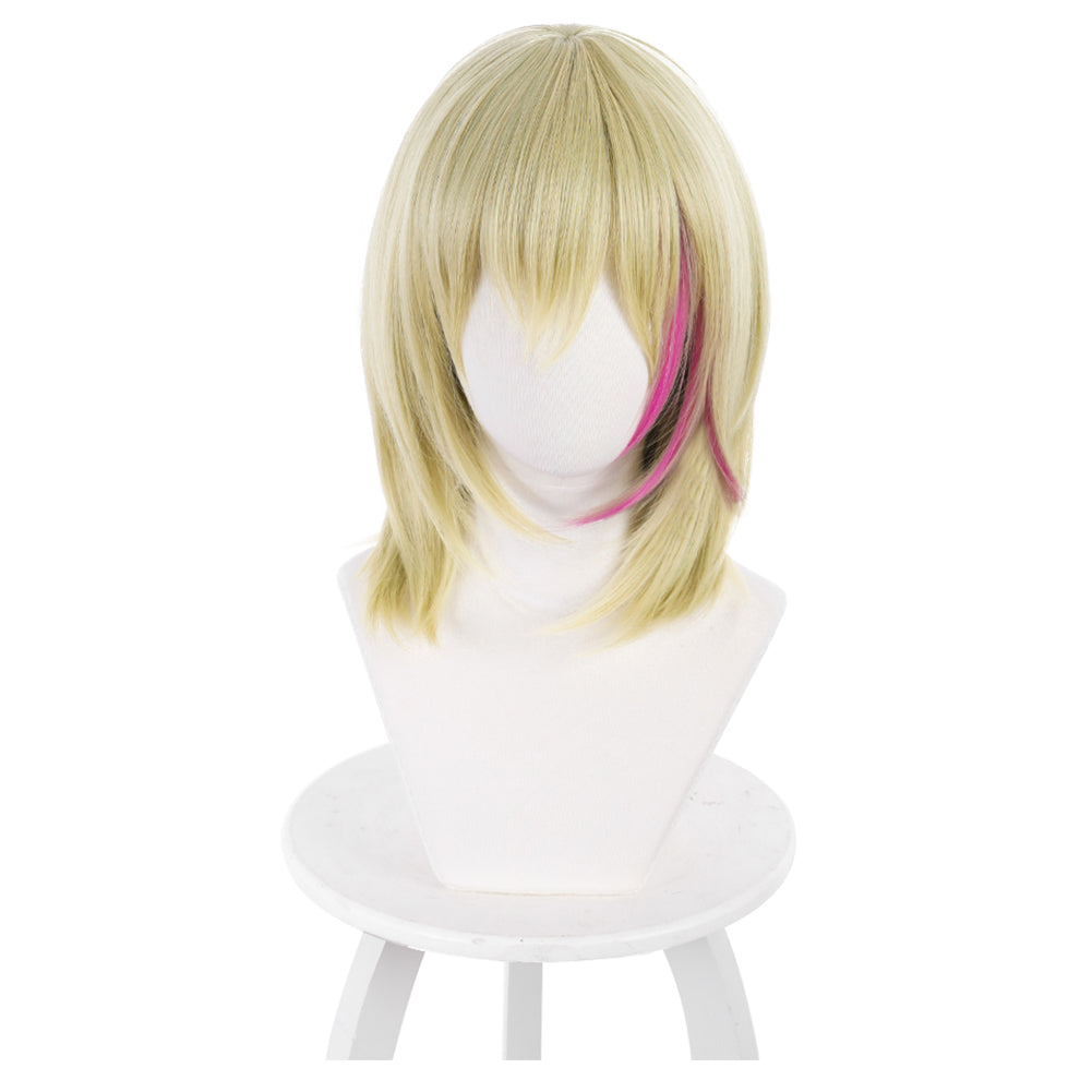 Wonder Egg Priority Carnival Halloween Party Props Kawai Rika Cosplay Wig Heat Resistant Synthetic Hair