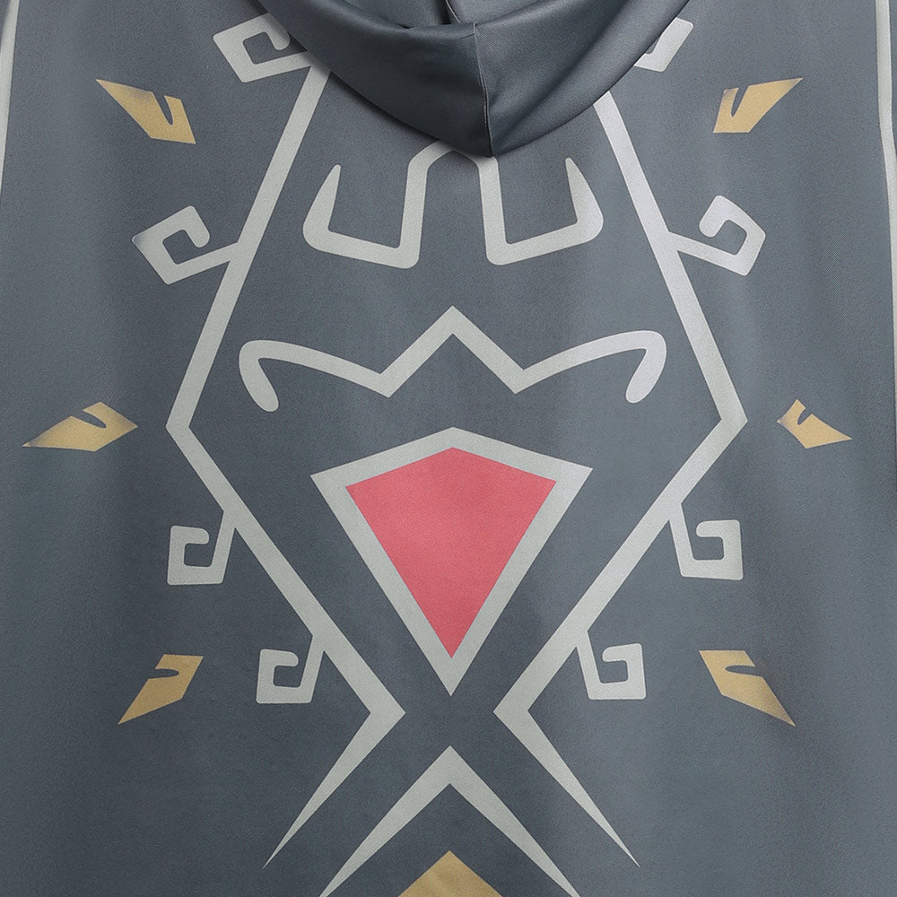 The Legend of Zelda: Tears of the Kingdom Link Cape Cosplay Costume Ha ...