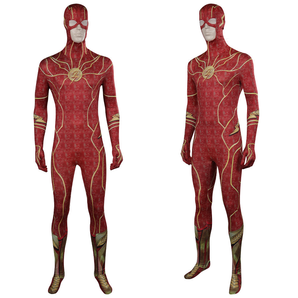 flash dress up suit The Flash Barry Allen Cosplay Costume Halloween Carnival Suit – Cosplaysky.ca