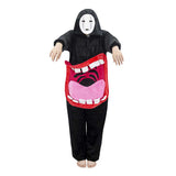 Anime Spirited Away Cute No Face Man Cosplay Costume Jumpsuit Sleepwear Outfits Halloween Carnival Suit