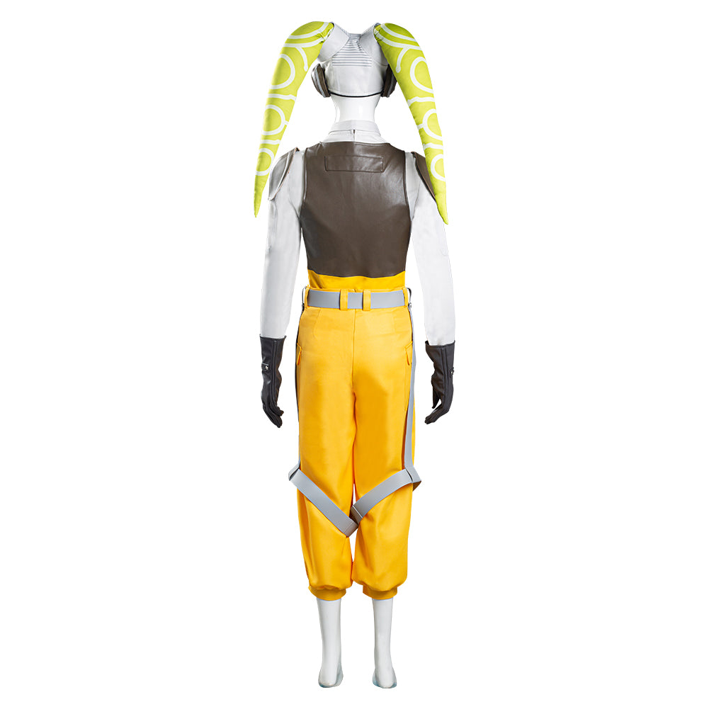 Star Wars Rebels Halloween Carnival Suit Hera Syndulla Cosplay Costume Women Vest Pants Outfit