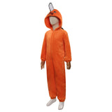 kids children Chainsaw Man-Pochita Cosplay Costume Jumpsuit Pajamas Sleepwear Halloween Carnival Suit