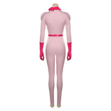 The Super Mario Bros peach Cosplay Costume Jumpsuit Outfits Halloween Carnival Suit