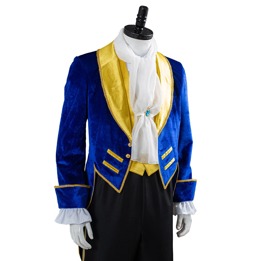 Prince Beast Beauty And The Beast Costume Cosplay Halloween Carnival Costume for Adult