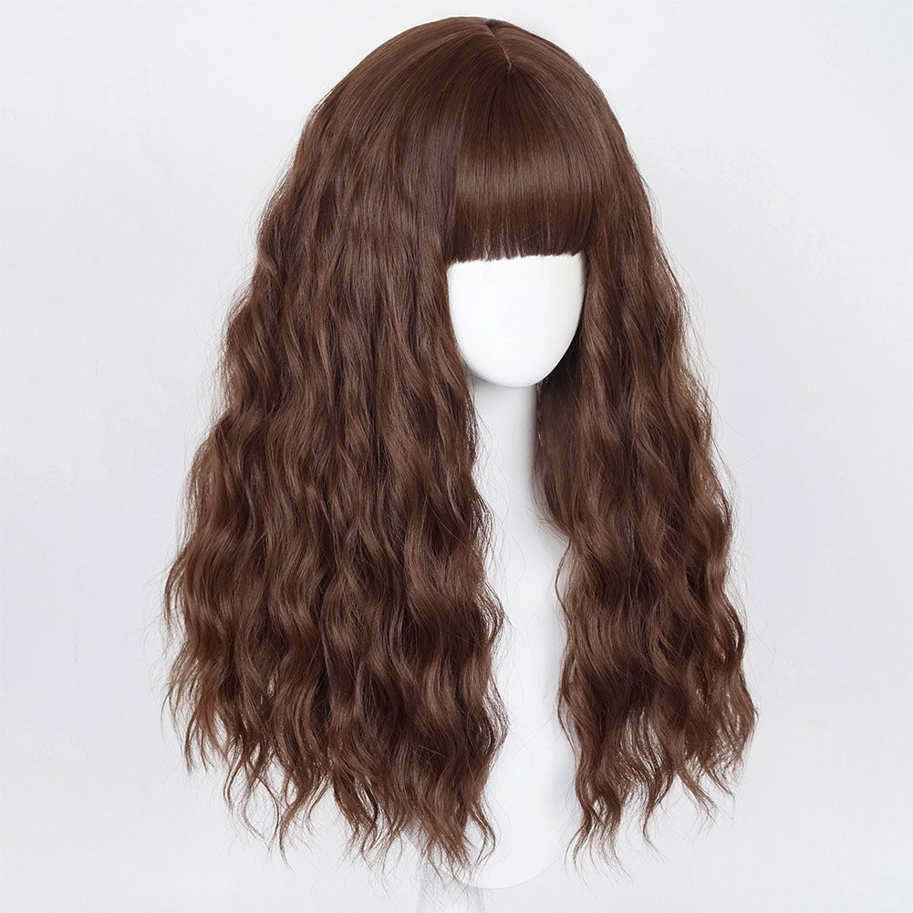 Brown wig cheap sale