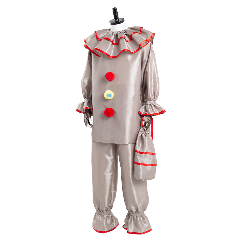 American Horror Story Twisty The Clown Outfits Cosplay Costume Halloween Carnival Suit