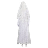 Haunted Mansion Ghost House Ghost Bride Cosplay Costume Full Outfits Halloween Carnival Suit