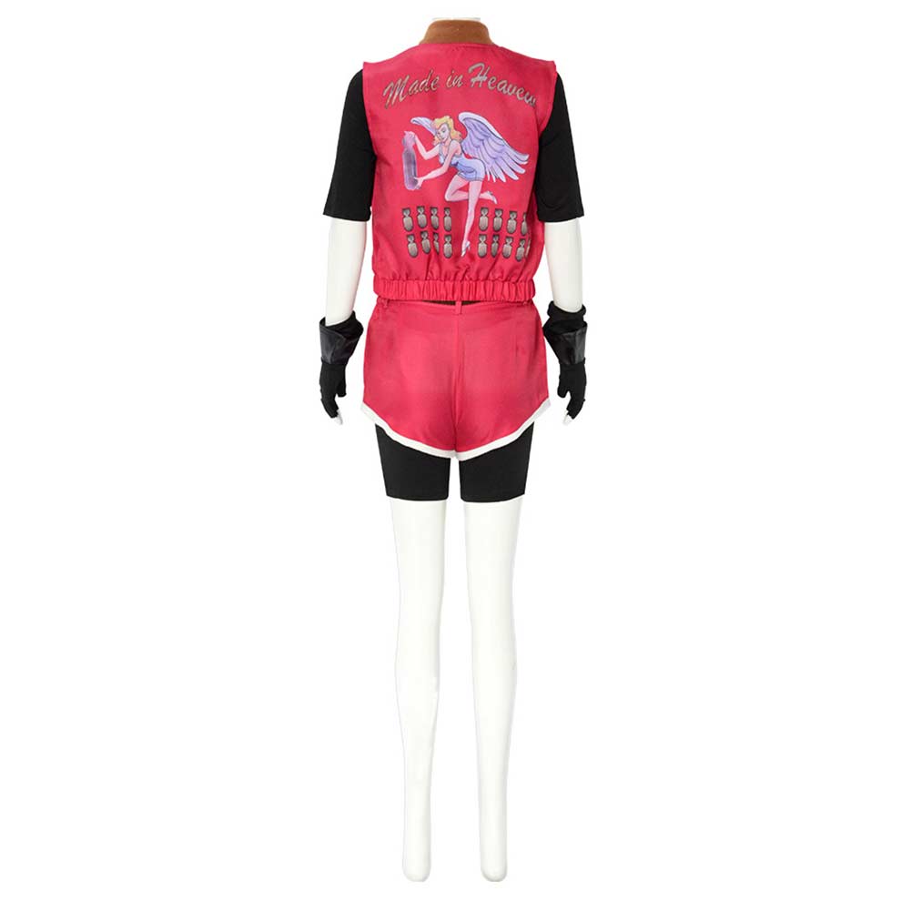 Resident Evil Claire Redfield Cosplay Costume Outfits Halloween Carnival Suit