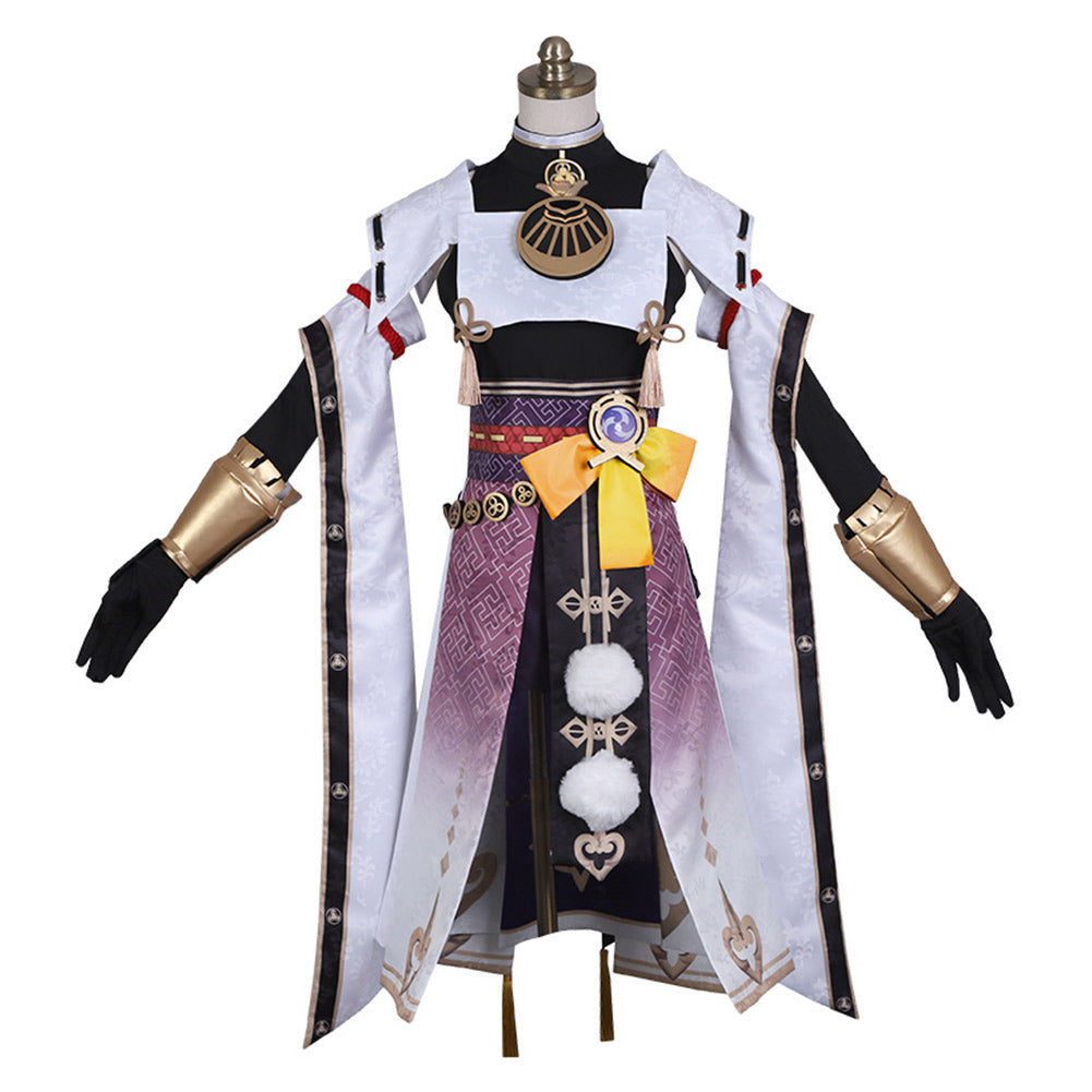 Genshin Impact - Kujo Sara Cosplay Costume Outfits Halloween Carnival Suit