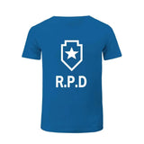 Resident Evil  Raccoon Police Department/RPD Cosplay T-shirt Men Women 3D Print Short Sleeve Shirt