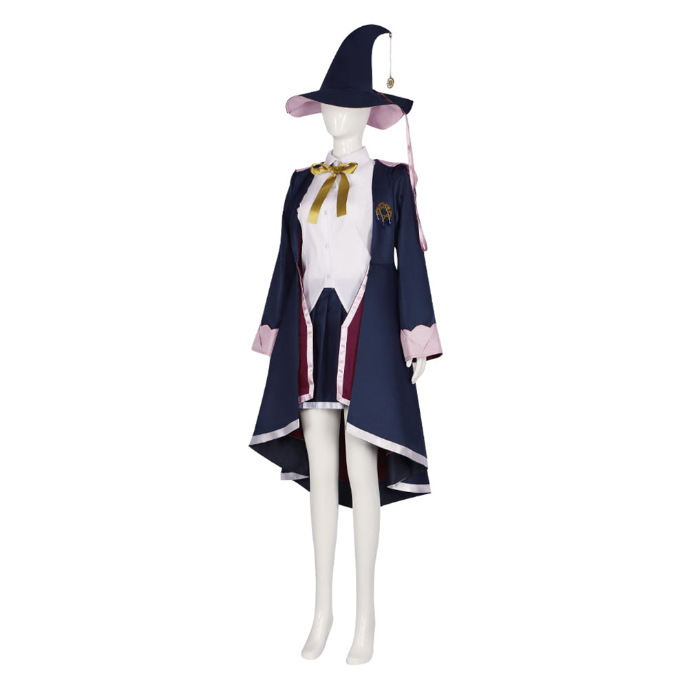 Wandering Witch: The Journey of Elaina Elaina/Ashen Witch Cosplay Costume Outfits Halloween Carnival Suit