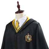 Harry Potter Halloween Carnival Costume School Uniform Cosplay Costume Hufflepuff Robe Cloak Outfit