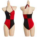 Harley Quinn S3 Swimsuit Cosplay Costume Jumpsuit Swimwear Outfits Halloween Carnival Suit