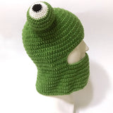 Adult Frog Hat Winter Hat Casual Beanies Knitted Hat Cap Costume Accessory Gifts Warm Bonnet