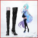 LoL Seraphine Cosplay Shoes Boots Halloween Costumes Accessory Custom Made