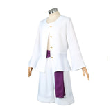 One Piece Luffy Cosplay Costume White Outfits Halloween Carnival Suit