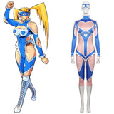 Street Fighter-Nanakawa Mika Cosplay Costume Jumpsuit Outfits Halloween Carnival Party Suit
