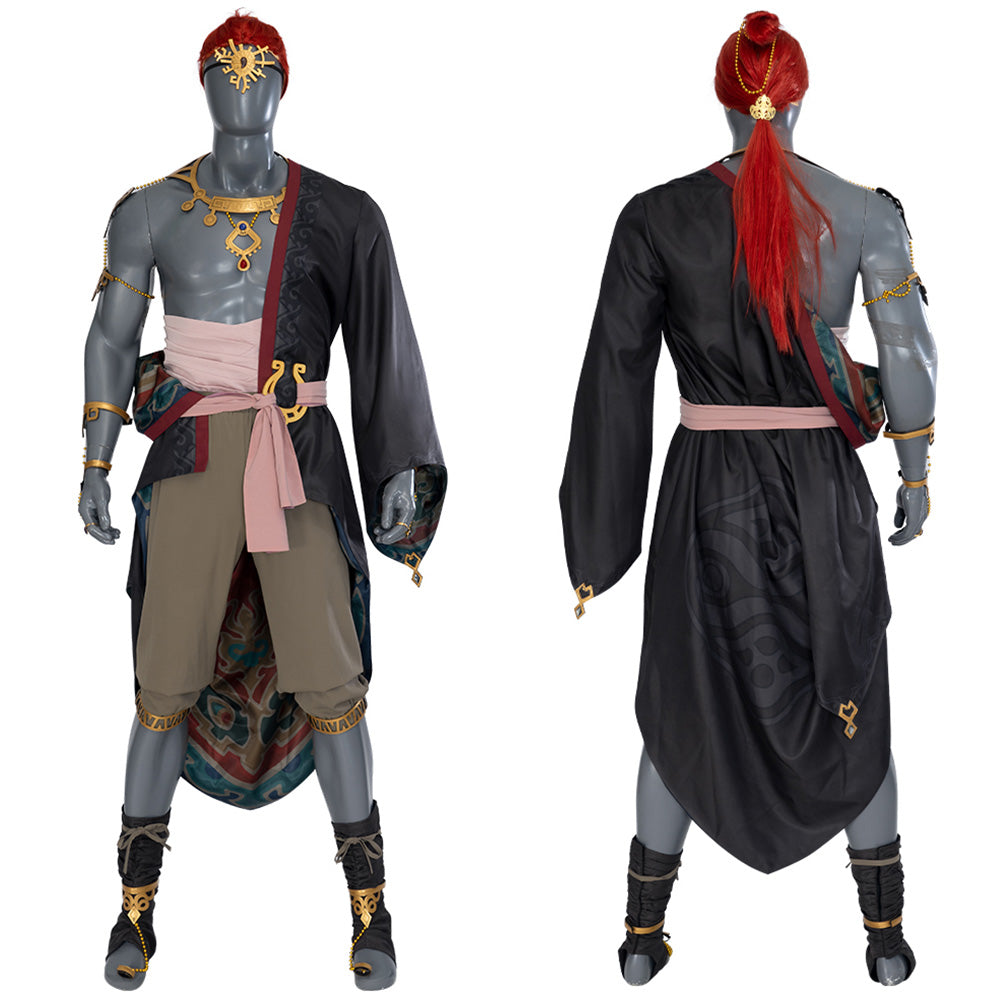 The Legend of Zelda: Tears of the Kingdom Ganondorf Cosplay Costume Outfits Halloween Carnival Suit
