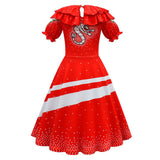 Kids Girls Zombies 3 Addison Cheerleading Cosplay Costume Dress Outfits Halloween Carnival Suit