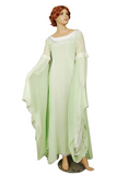The Lord of the Rings Arwen Light Green Gown Dress Costume