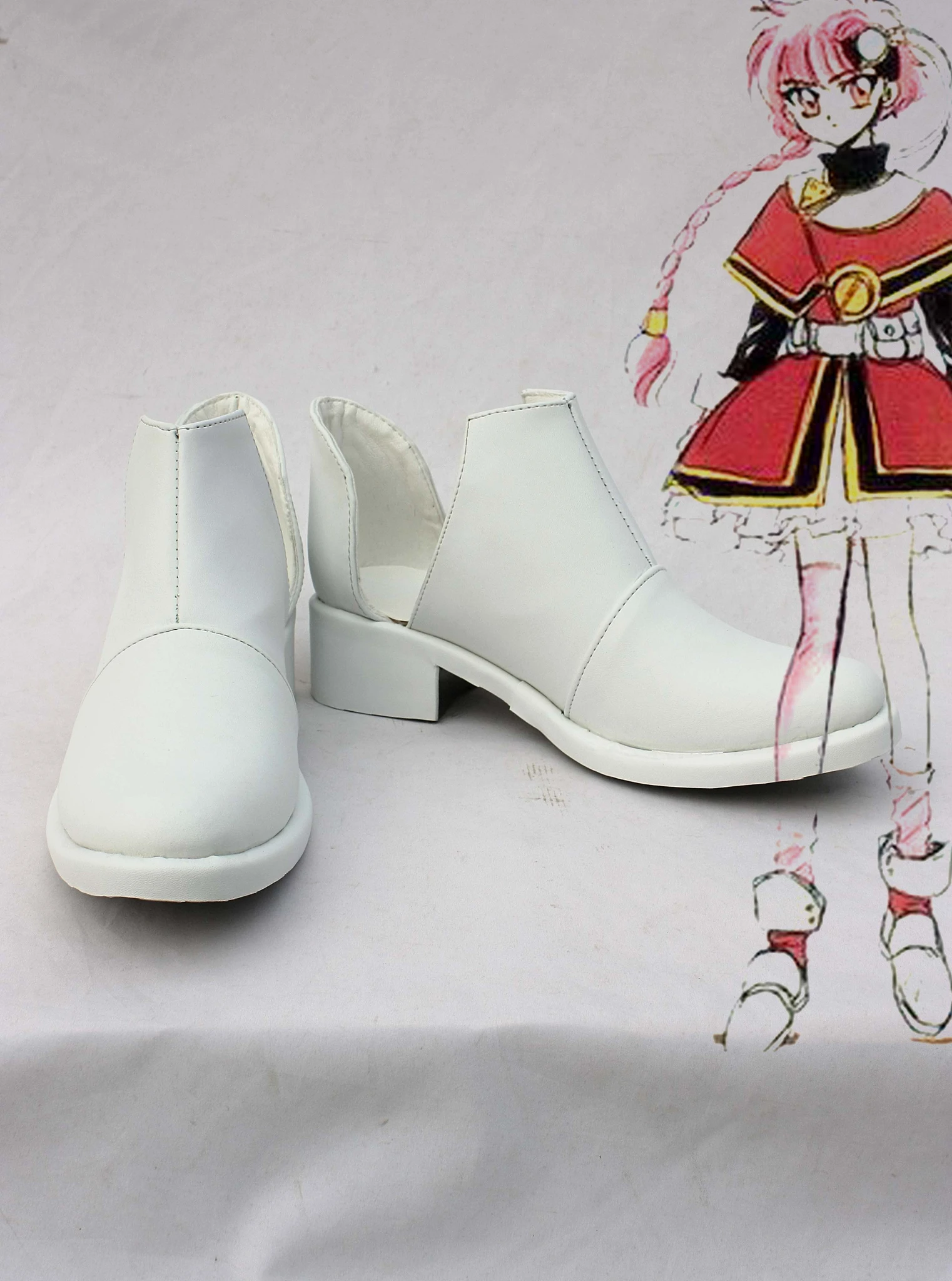 Magic Knight Rayearth Hikaru Shidou Cosplay Shoes Boots