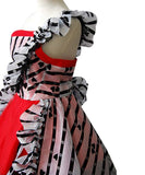 Tim Burton Alice In Wonderland Alice Red Court Um Dress Costume
