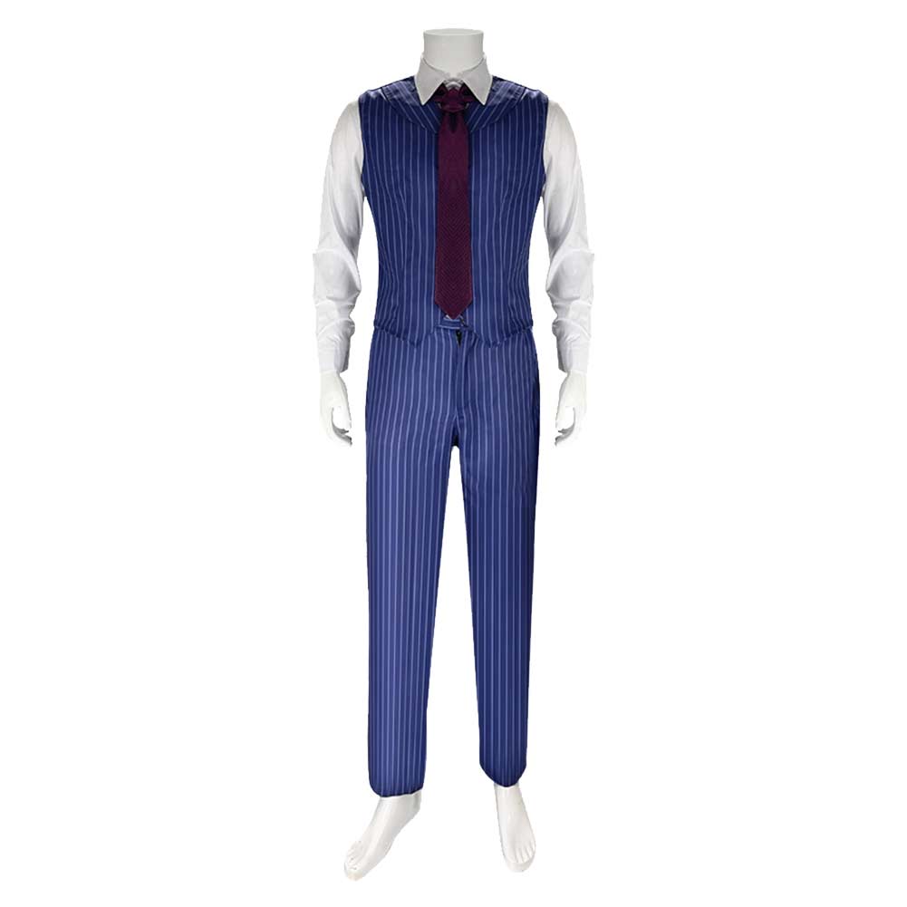 A Haunting in Venice Hercule Poirot Movie Cosplay Halloween Carnival Suit Costume