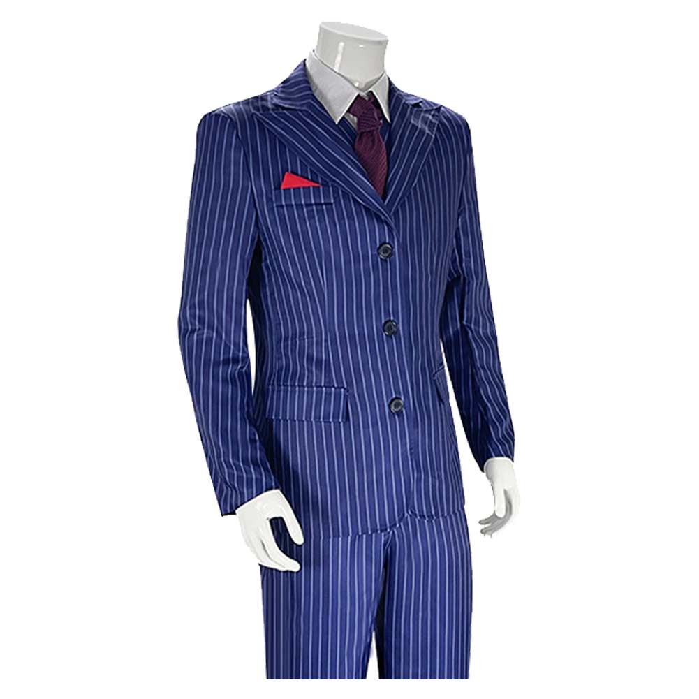 A Haunting in Venice Hercule Poirot Movie Cosplay Halloween Carnival Suit Costume