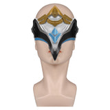 Genshin Impact Fatui Dottore Mask Cosplay Latex PVC Masks Helmet Masquerade Halloween Party Costume Props