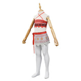 Kids Children Moana Swimsuit Cosplay Costume Two-Piece Swimwear Halloween Carnival Suit