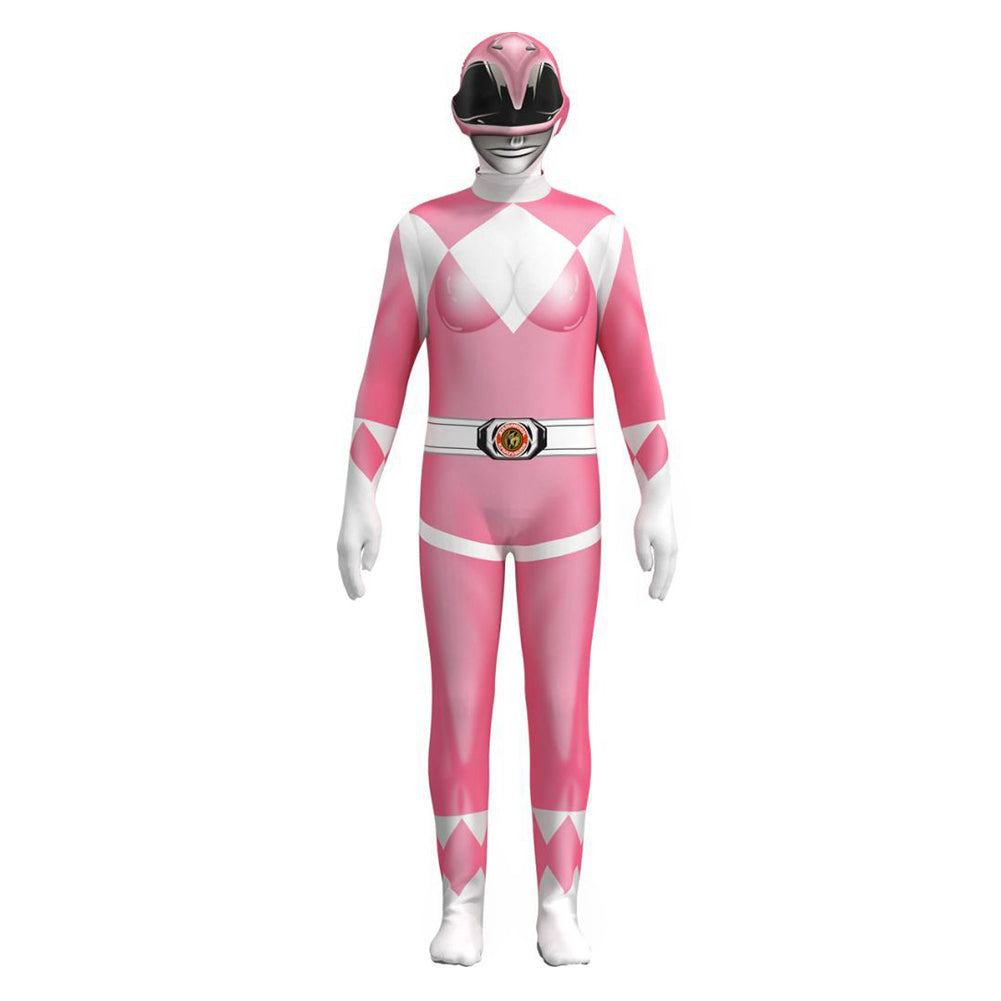 Kids Mighty Morphin Power Rangers Kimberly Cosplay Costume Halloween C –