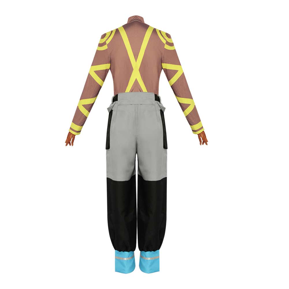 Fire Force Ogun Montgomery Cosplay Costume Outfits Halloween Carnival Suit