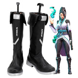 Game Valorant Sage Cosplay Shoes Halloween Costumes Accessory Boots Custom Made