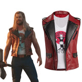 Thor: Love and Thunder Cosplay Costume Vest Outfits Halloween Carnival Suit
