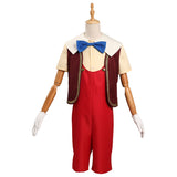 Kids Children  Pinocchio 2022 Pinocchio Cosplay Costume Outfits Halloween Carnival Suit