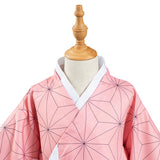 Demon Slayer: Kimetsu no Yaiba Kids Children Kimono Coat Kamado Nezuko Cosplay Costume