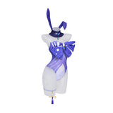 Genshin Impact Sangonomiya Kokomi Cosplay Costume Bunny Girls Jumpsuuit Outfits Halloween Carnival Party Disguise Suit