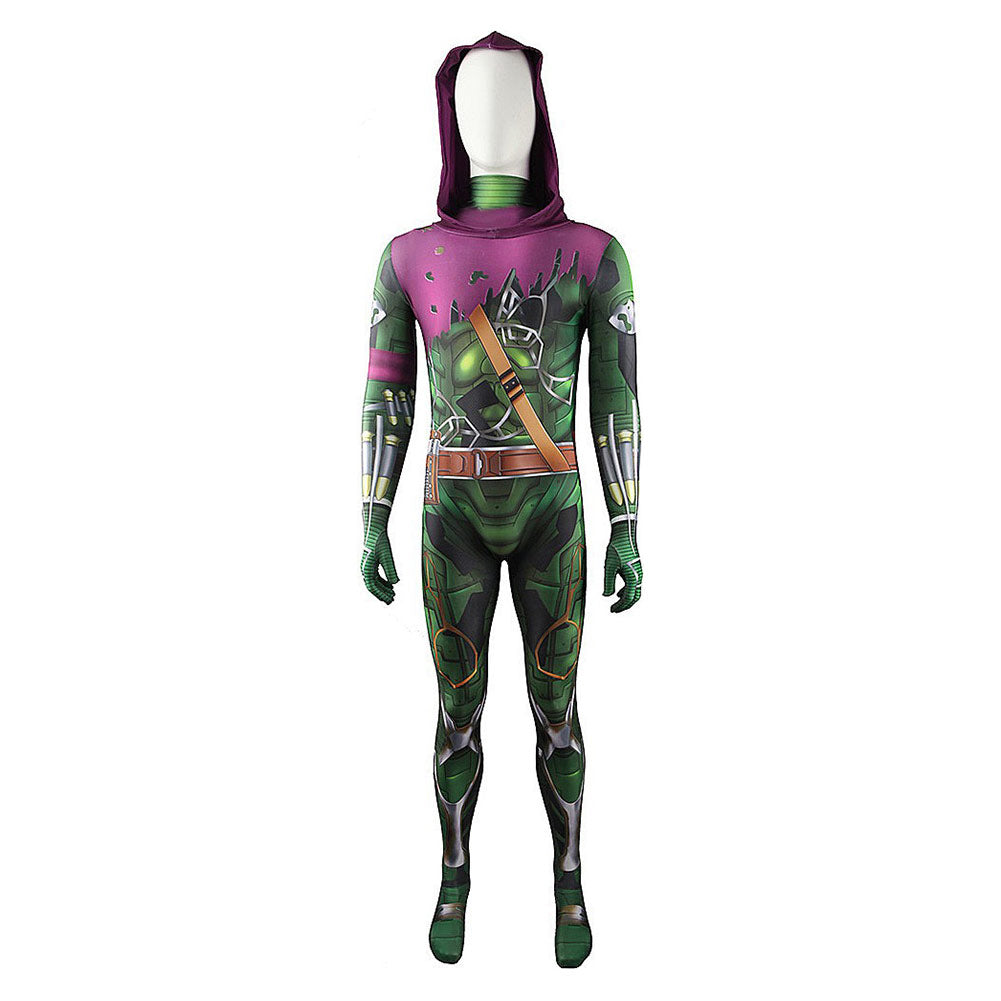 Green Goblin Jumpsuit Costume – Norman Osborn Cosplay – Adult & Kids – Spandex