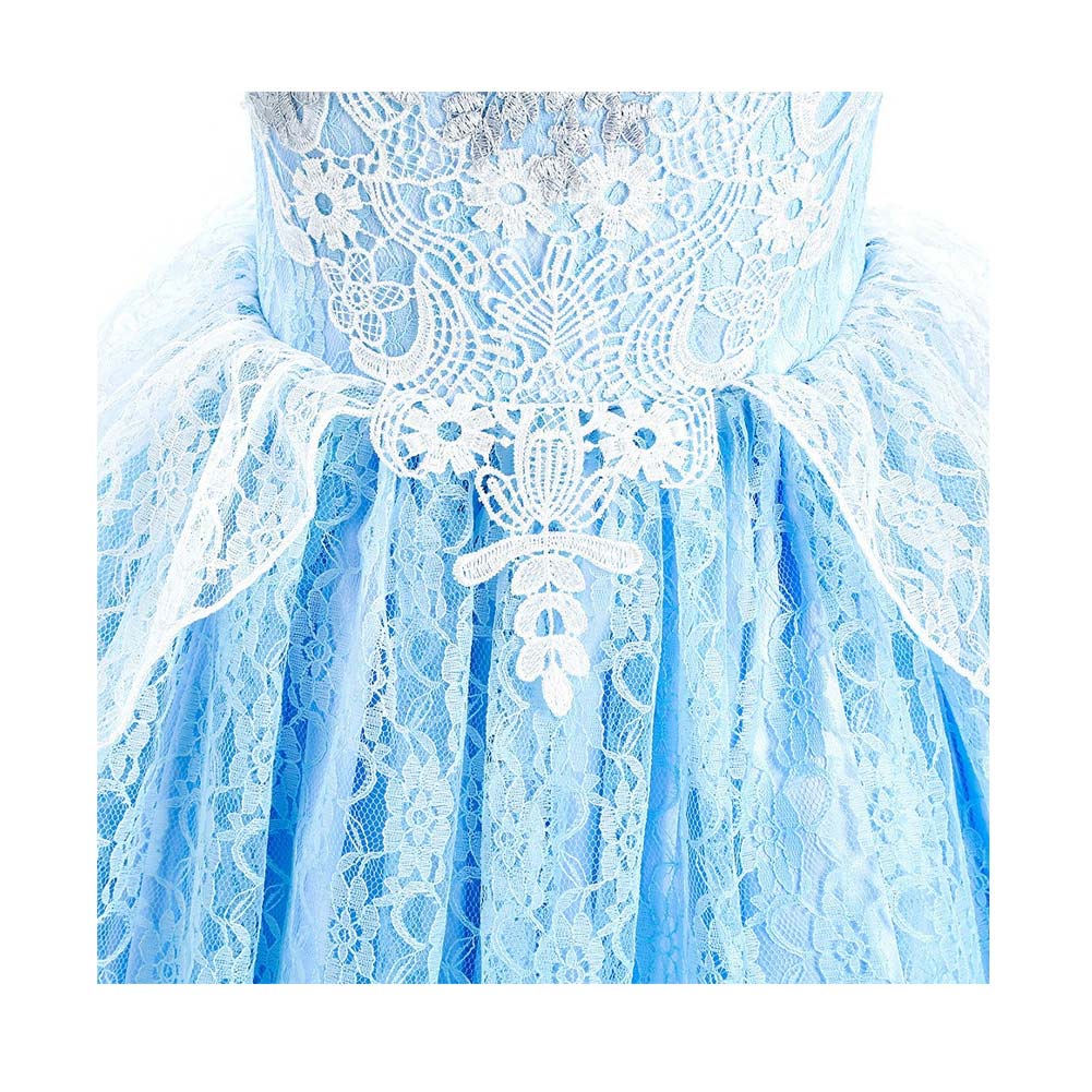 Cinderella Kids Girls Princess Dress Outfits Cosplay Costume Halloween Carnival Suit