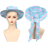 Barbie Women Cosplay Hat Cap Earings Halloween Carnival Costume Accessories