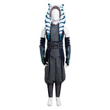 Star War Ahsoka Tano Outfits Cosplay Costume Halloween Carnival Suit for Kids