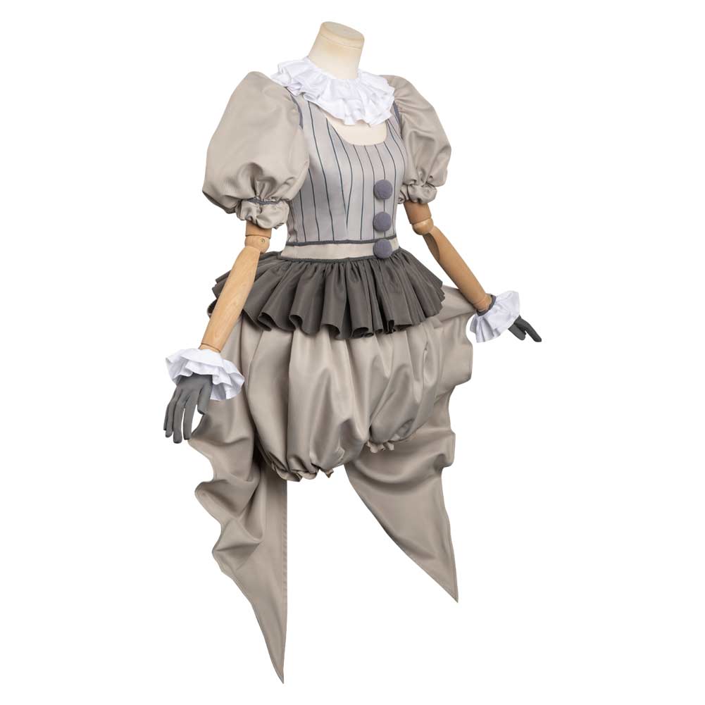 It Pennywise Cosplay Costume Outfits Halloween Carnival Suit