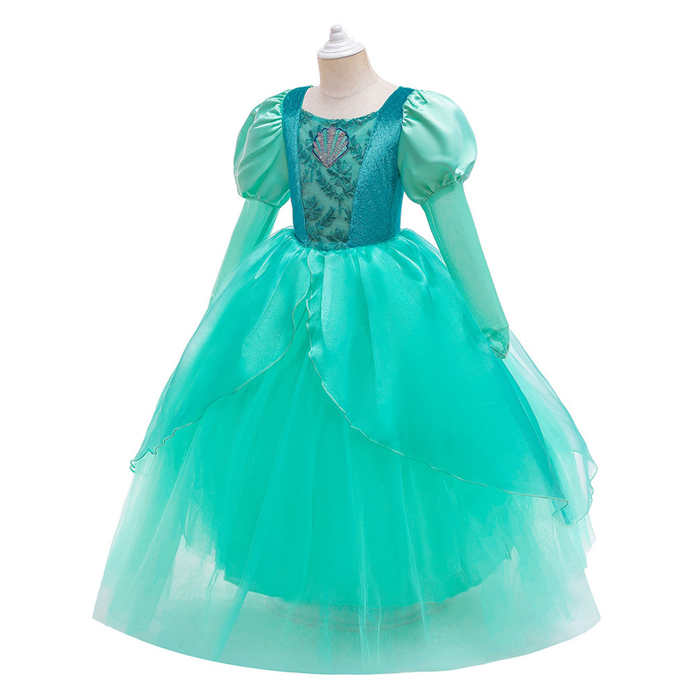 Kids Girls Ariel Cosplay Costume Dress Outfits Halloween Carnival Suit Cosplaysky.ca Kids Girls Ariel Cosplay Costume Dress Outfits Halloween Carnival Suit Cosplaysky.ca