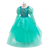 Kids Girls  Ariel Cosplay Costume Dress Outfits Halloween Carnival Suit