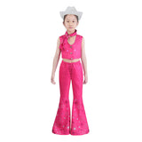 Barbie Kids Girls Cosplay Costume Jean Outfits Halloween Carnival Suit