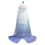 Frozen 2 Elsa Ahtohallan Cave Snow Flake Queen Dress Cosplay Costume
