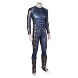 Aquaman and the Lost Kingdom Arthur Curry Blue Jumpsuit Cosplay Costume